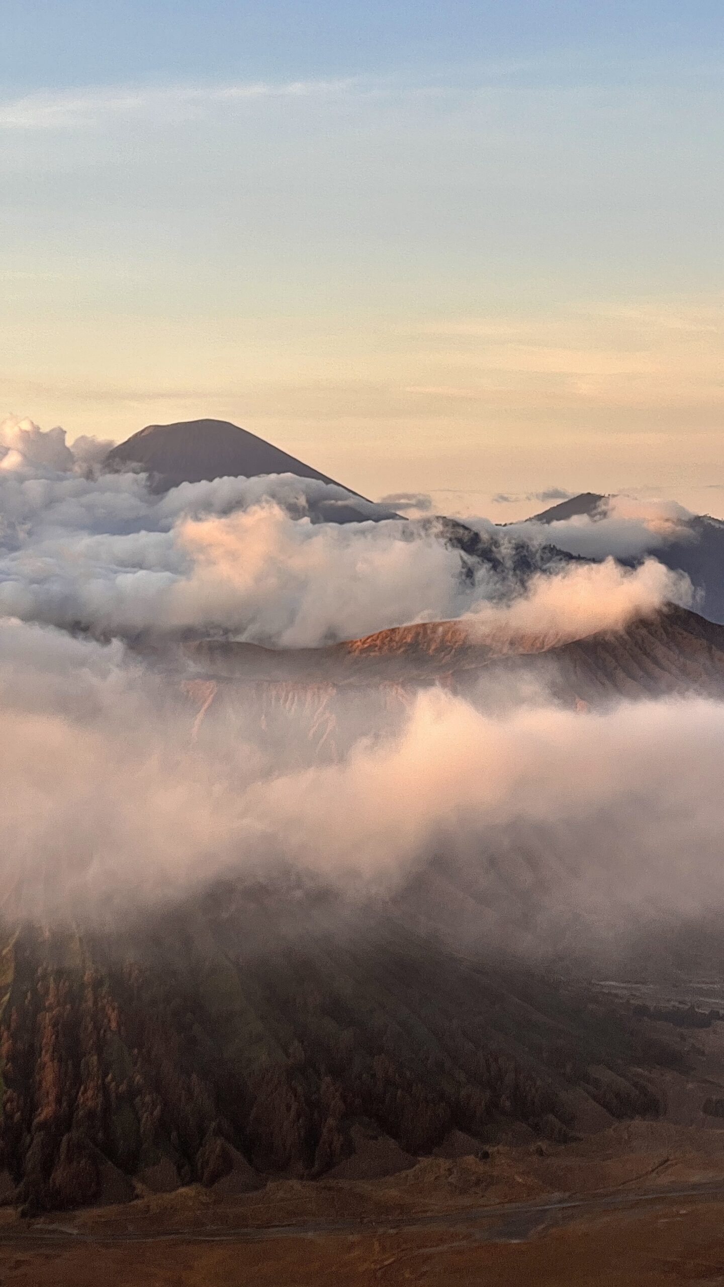 Mount Bromo Java: Zonsopkomst