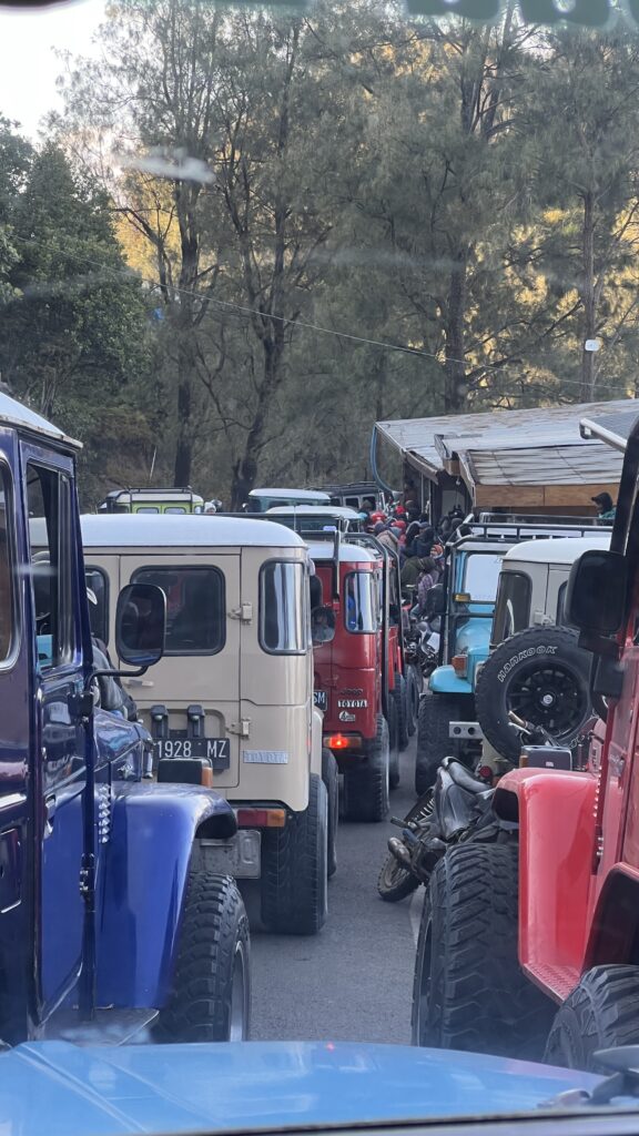 Mount Bromo Java: Jeeps