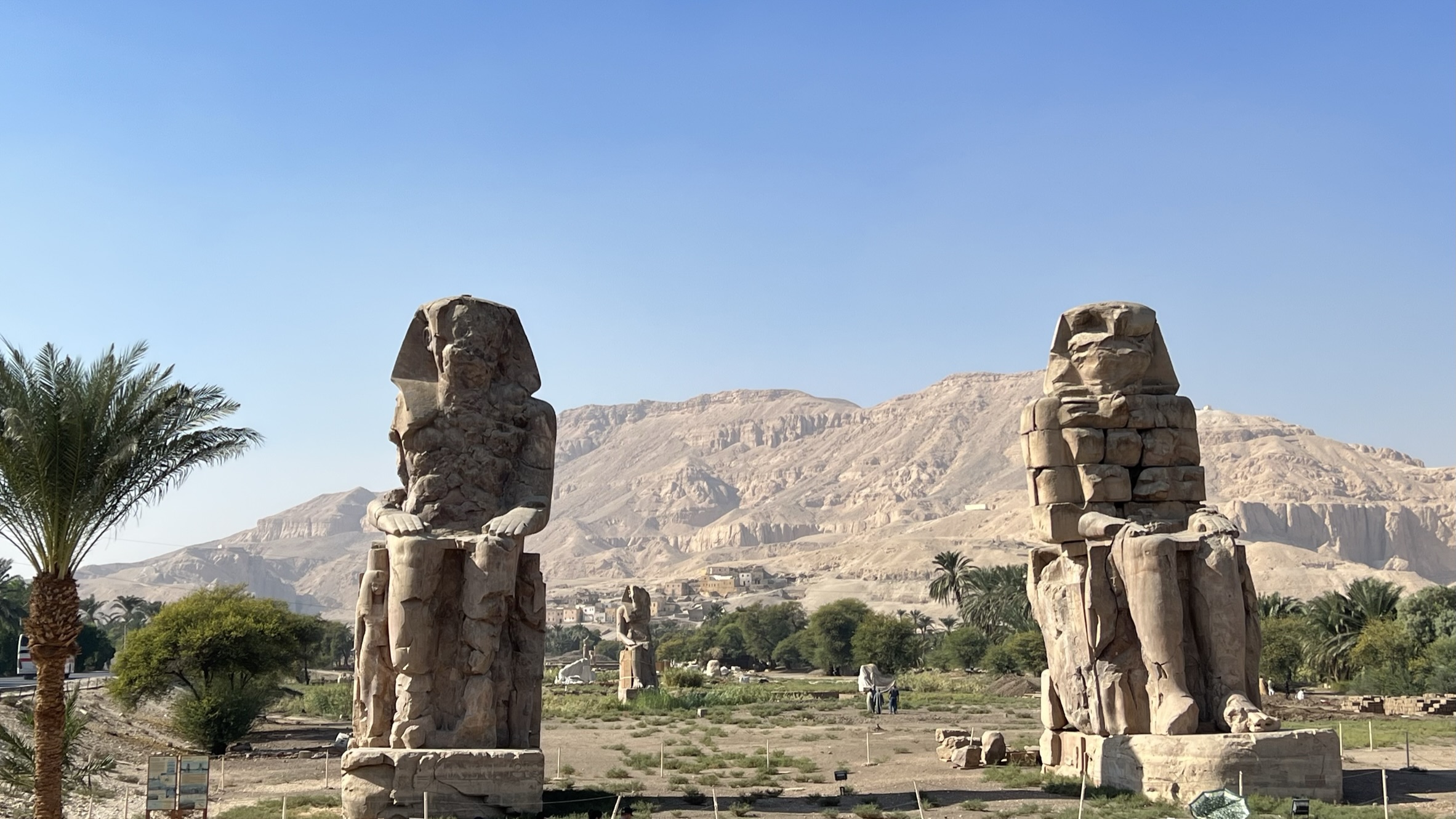 Colossi van Memnon in Luxor