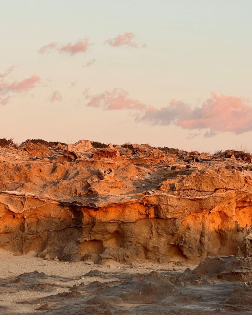 Zonsondergang in Formentera